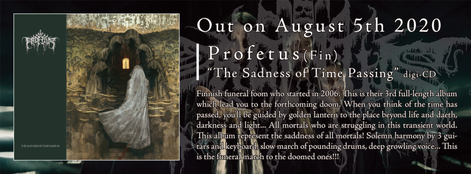 Profetus - The Sadness of Time Passing - digi-CD